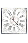 Square clock Broadway 44 x 58 x 5.5 cm | Ego Dekor