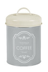 VINTAGE coffee can, iron, size: 2 L, color: platinum grey|Ego Dekor