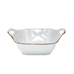 Square baking dish, 26x21cm, SARDEGNA, white|Casafina