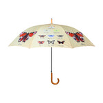 ED Umbrella with BUTTERFLY butterflies, 120x120x95 cm|Esschert Design