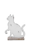 Decoration cat, white, M|Ego Dekor