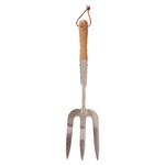 Trident, wood + stainless steel, 45.5 cm (SALE)|Esschert Design