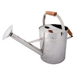 Garden watering can, stainless steel|Esschert Design