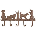 Hook with dogs|Esschert Design