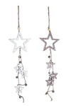 Curtain star with stars, package contains 2 pieces!|Ego Dekor