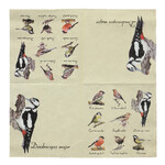 Napkins 17x17 Birds|Esschert Design