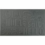 PVC doormat Lettering, 74.6 x 44 cm|Esschert Design