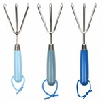 Garden rakes, metal, H. 28.1 cm, package contains 3 pcs!|Esschert Design