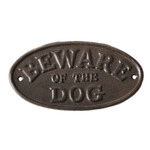 Ceduľa 'Beware of the dog' (DOPREDAJ)|Esschert Design