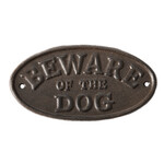 Cedule 'Beware of the dog' (DOPRODEJ)|Esschert Design