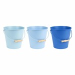 Garden bucket, metal, H. 20.5 cm, PACKAGE CONTAINS 3 PIECES!|Esschert Design