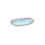 Oval tray, 24x12cm, IBIZA, blue (marine) (SALE)|Casafina