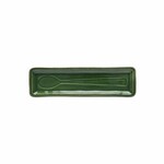 ED Spoon holder|bowl 27x8cm, FONTANA, green (SALE)|Casafina