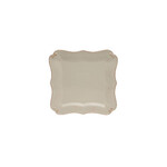 Square dessert plate, 20x20cm, VINTAGE PORT, white|cream (SALE)|Casafina