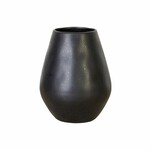 Wazon 25cm|4,5L, LE JARDIN, czarny|Sable noir|Costa Nova