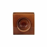 Vase 19cm|1.4L, LE JARDIN, brown (mahogany) (SALE)|Costa Nova