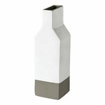 Vase 30cm|1.5L, PLANO, white|Costa Nova