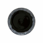 ED Plate 27cm, TAORMINA, black (Midnight Black) (SALE)|Casafina