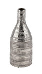 Vase, stoneware, silver/brown, h. 30.5 cm * (SALE)|Ego Dekor