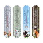 ED Thermometer FARM, farm animals, 30cm, hen/pig/horse/cow (no. 1-4)|Esschert Design