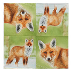 Napkins with fox|Esschert Design