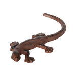 Decoration lizard, cast iron, 23 cm, brown|Esschert Design