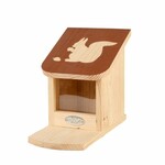 House for squirrels SLIDE, 15x12x20cm, brown/natural|Esschert Design