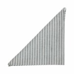 Tea towel 40 x 40 cm, dark grey|stripe, package contains 2 pieces!|Ego Dekor