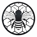 Decoration Bee on the wall diameter 60cm|Esschert Design