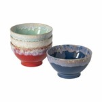 Bowl - set of 4 pcs 15cm|0.55L, LATTE BOWLS, Multicolor|Costa Nova