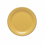 ED Plate 28cm POSITANO, yellow-sprinkled (SALE)|Casafina