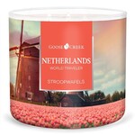 Sviečka WORLD TRAVELER 0,45 KG NETHERLANDS-STROOPWAFLES, aromatická v dóze|Goose Creek