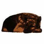 Coconut fiber mat SLEEPING DOG, 75x37cm|Esschert Design