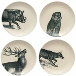 Dessert plate - set of 4 21cm, ELEMENTS, Fauna|Costa Nova