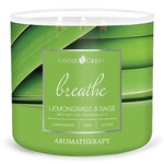 Sviečka AROMATHERAPY 0,41 KG LEMONGRASS & SAGE, aromatická v dóze, 3 knôty | Goose Creek