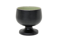 ED Bowl on foot 12cm|0.55L, RIVIERA, black/green|Vert frais|Costa Nova