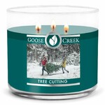 Sviečka 0,41 KG TREE CUTTING, aromatická v dóze, 3 knôty | Goose Creek
