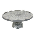 Cake stand|fruit 31cm, CRISTAL, gray (SALE)|Costa Nova