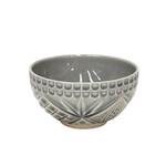 Bowl 13cm|0.34L, CRISTAL, gray (SALE)|Costa Nova