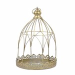 Decoration/Candlestick Birdcage, 16x36x16cm, pc|Ego Dekor