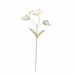 Decoration flower, 12x58.5x0.3cm, pc|Ego Dekor