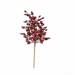Branch with decorative fruits, red, 20x60x8cm, pc|Ego Dekor