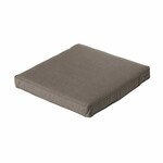 MADISON Armchair seat 60x60, grey-brown|Oxford taupe OUTDOOR