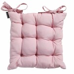 MADISON Quilted sofa 46x46, pink|Panama soft pink