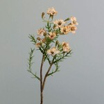 Artificial flower Herbs bunch, wax, yellow, 25cm|Ego Dekor