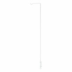 Table hanging, WINDOW DRESSING, 126cm, white|Esschert Design