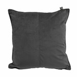 Decorative pillow 45x45cm, MIDDLESTITCH, anthracite|Van Baal