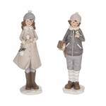 Girl/boy decoration, 4x4x16 cm, package contains 2 pieces! (SALE)|Ego Decor