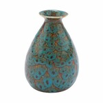 Blue Sand vase, ceramic, blue/brown, 8x8x15cm (SALE)|Ego Dekor