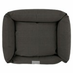 Pelech pre psa s okrajom 60x40x18cm, COCOON CANVAS, Anthracite|Van Baal